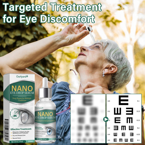 ✅ Ourlyard® Nano Eye Drops Serum 👩⚕️ Irish College of Ophthalmologists Recommended (Suitable for presbyopia, dry eye syndrome, glaucoma, and cataracts)