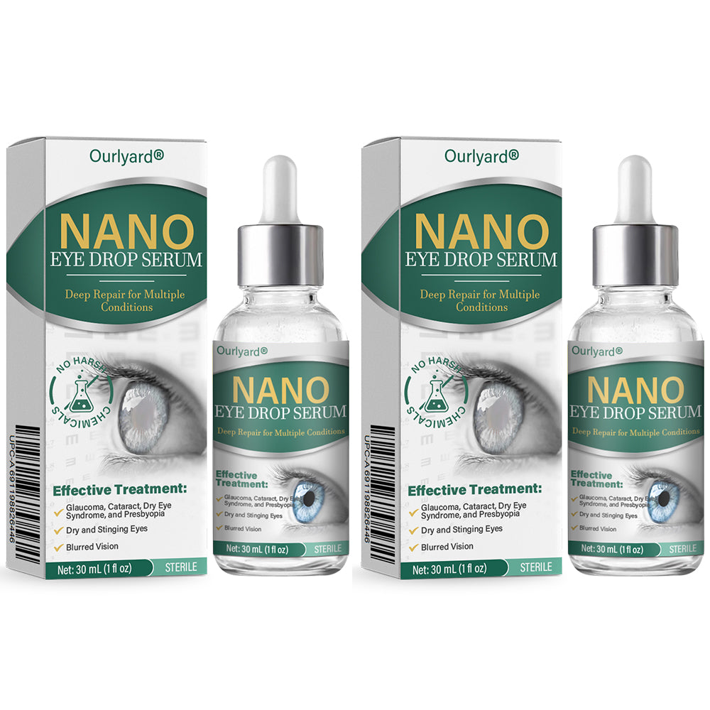 ✅ Ourlyard® Nano Eye Drops Serum 👩⚕️ Irish College of Ophthalmologists Recommended (Suitable for presbyopia, dry eye syndrome, glaucoma, and cataracts)