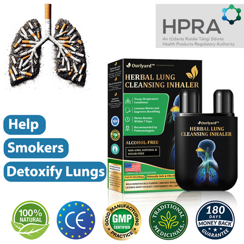 💞✅Officially certified import:Ourlyard™ Herbal Lung Cleansing Inhaler👨⚕️ (💝Quick results: Cough, wheezing, shortness of breath, sputum, stuffy nose, bronchitis, bronchitis, allergy symptoms, lung discomfort💝)